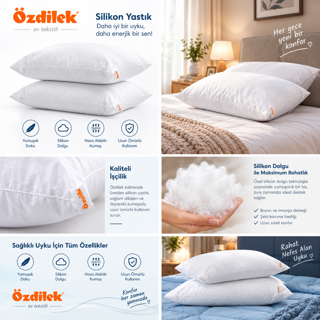 Özdilek Silikon Yastık